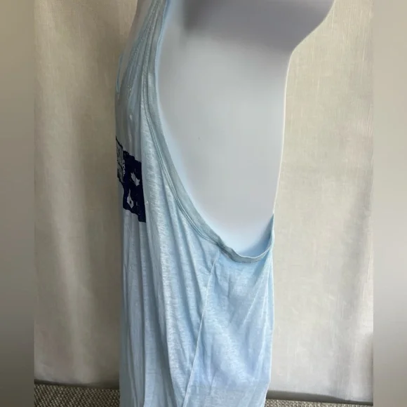 Men's "DSQUARED2" Light Blue Tank Top